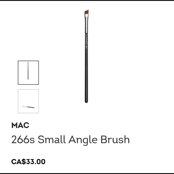 MAC Small Angle Brush 266S NEW